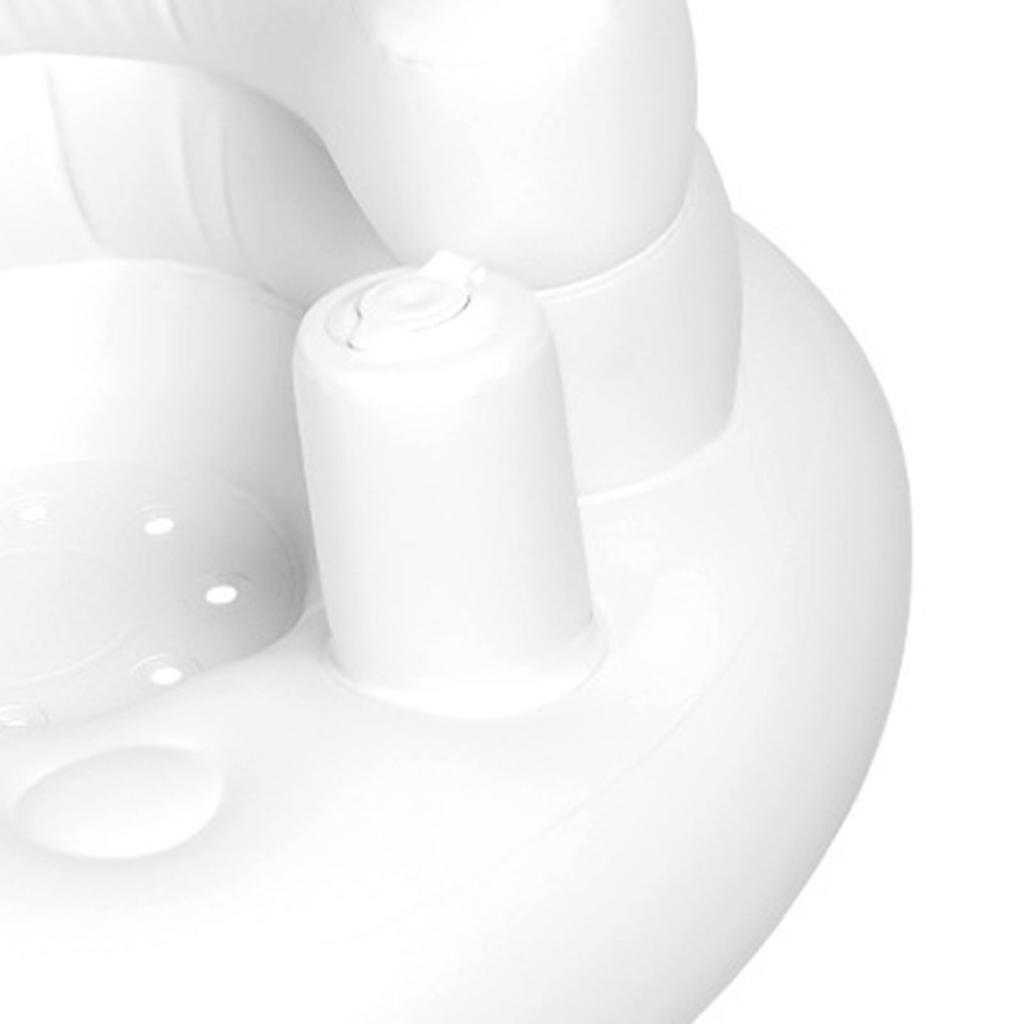 Dětská židlička Nafukovací Roztomilý Vzor Zvířátek Velká Základna PVC Měkká Pohodlná Nafukovací Kojenecká Židlička