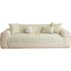 Cooling Ice Silk Sofa Cushion Non-Slip Cover Leather Sofas Solid Color