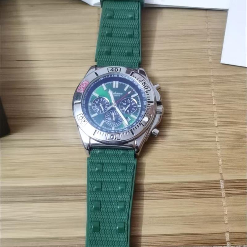 Męski zegarek mechaniczny z automatycznym naciągiem, wielofunkcyjny kalendarz na tarczy, modny sportowy zegarek na rękę dla mężczyzn