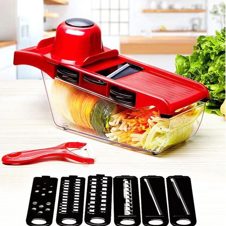Modern Kitchen Multifunction Vegetable Slicer With Easyclean Design For Food Prep
