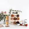 Wooden Donut Wall Donut Holder Donut Boards Stand Wedding Table Decorations Kids Birthday Party Favors Baby Shower Supplies