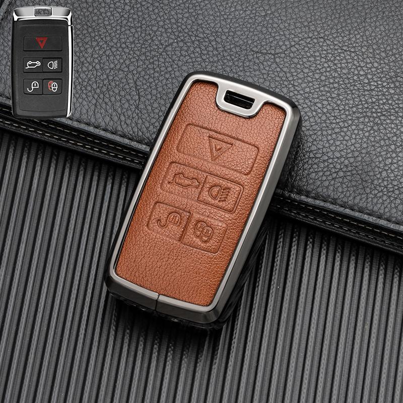 

Alloy Car Remote Key Cover Case Fob For Land Rover Range Rover Sport Evoque Freelander2 Protector Keyless Accessories