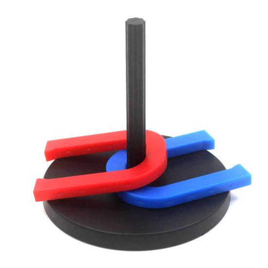 Rubber Horseshoe Circular Throwing Ring Children Intellectual Puzzle Game Toys