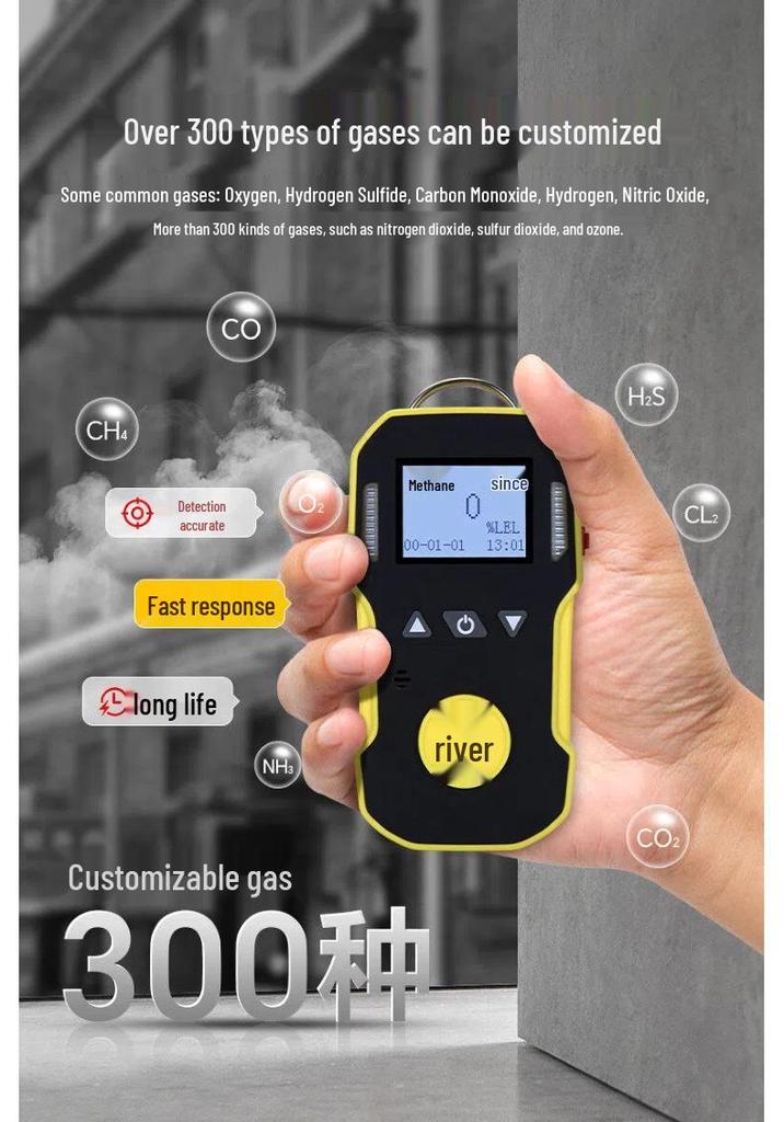 BH-90 Portable Methane Gas Detector and Concentration Alarm