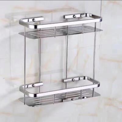 No-Punch 304 Stainless Steel Bathroom Shelf