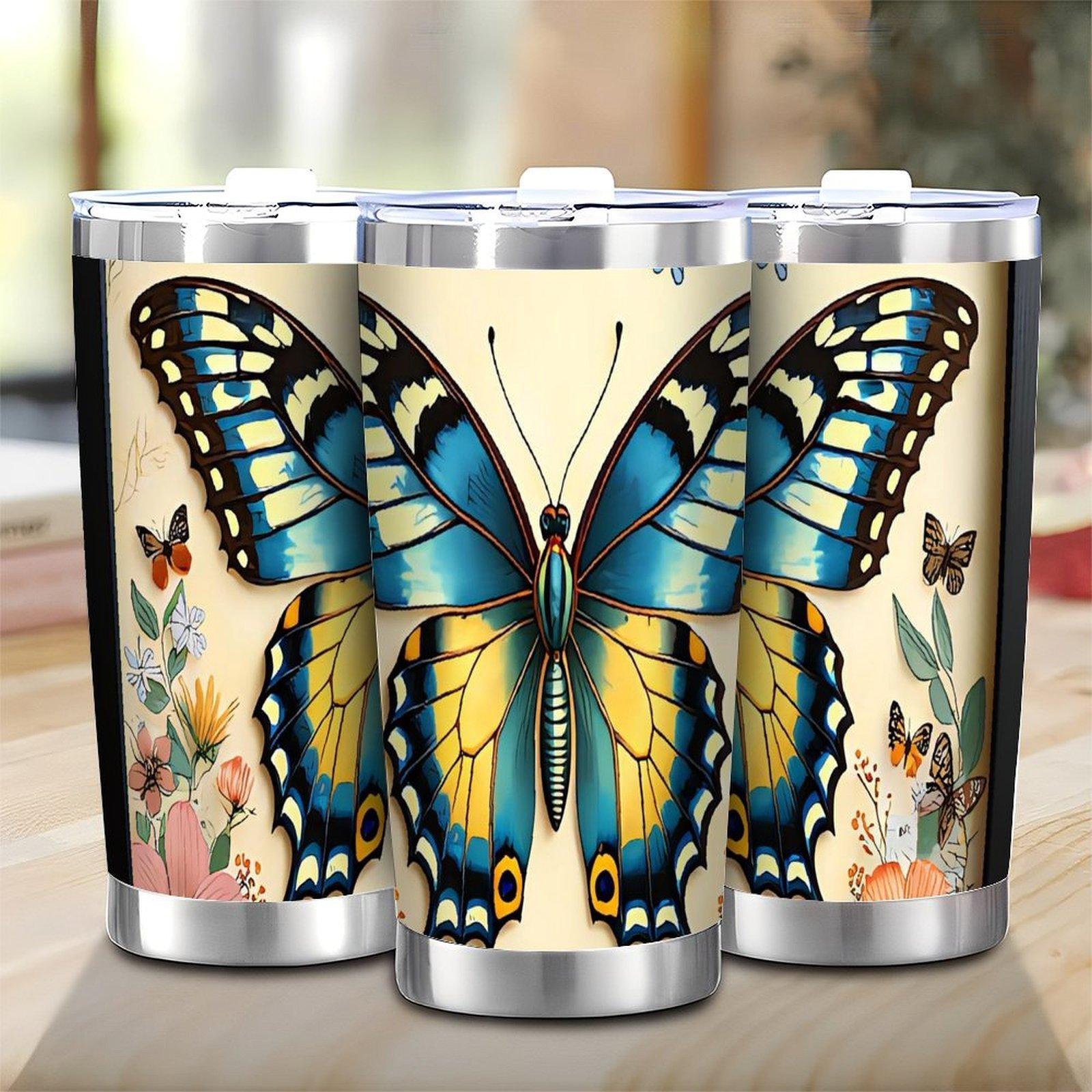 Durable Series Collection 20oz Double Silver Side Stainless Steel Tumbler 20oz(566.99g)