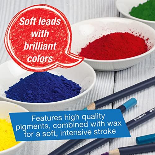 Faber-Castell Goldfaber Colored Pencil Set, 48 Colors In a Tin, 114748