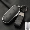 For Lixiang L9 L7 L8 L6 Key Fob Cover Leather Car Case Aluminum Buckle Alloy Keychain Accessories G4B7  Li Auto Inc