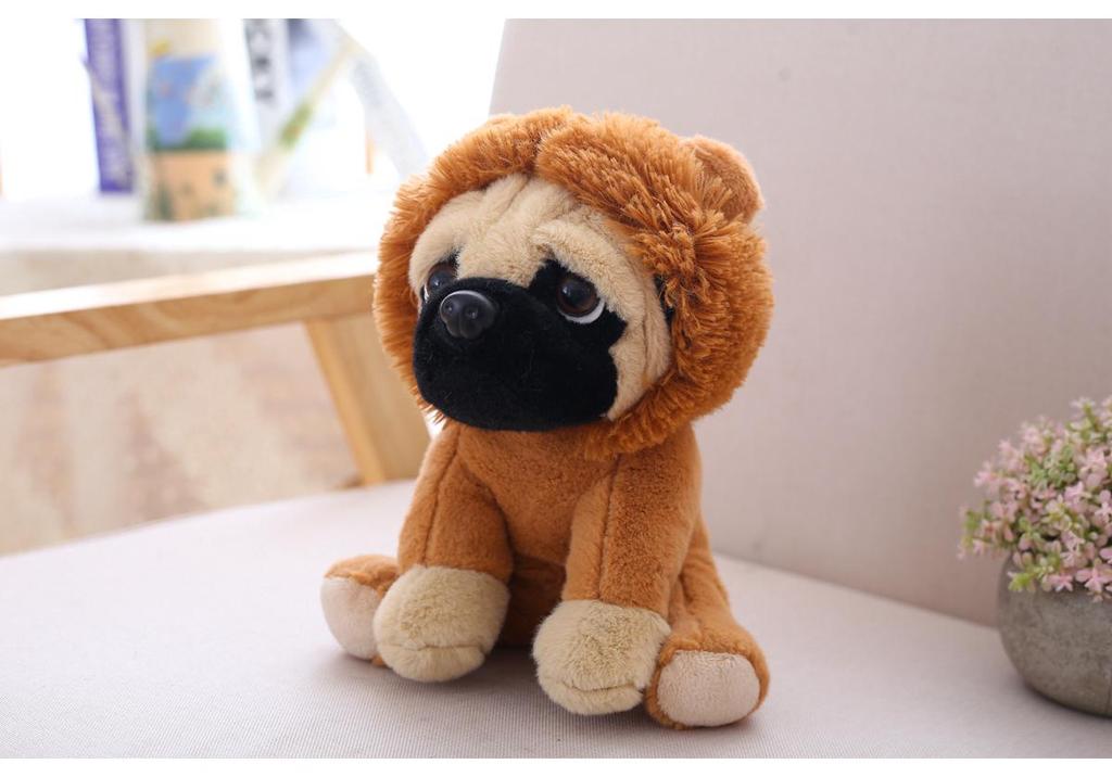 Cute Shar Pei Dog Plush Toy - Perfect Birthday Gift for Kids