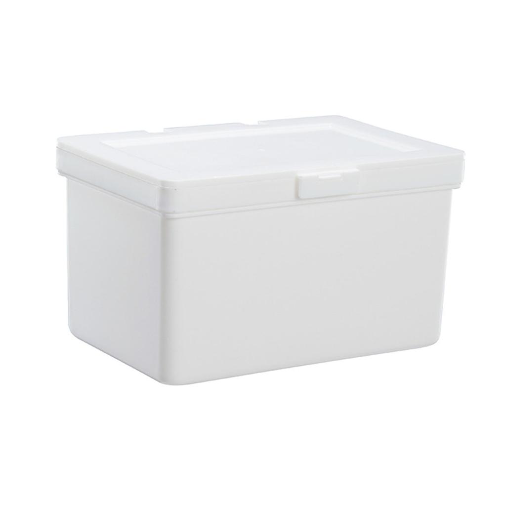 Pudełko-dozownik na osłony twarzy Wielofunkcyjne Duża pojemność Pyłoszczelne Ochronne Pudełko do przechowywania na biurko z C