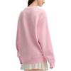 Fila Original Fleece Crewneck Letter Casual Long Sleeve Sweatshirt Unisex Sweatshirt Lilac Peach F51M449204F-LP