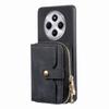 Zipper Wallet Phone Case For Xiaomi Redmi 14C 4G/14R 5G/Poco C75 4G Leather Kickstand Back Cover with Shoulder Strap