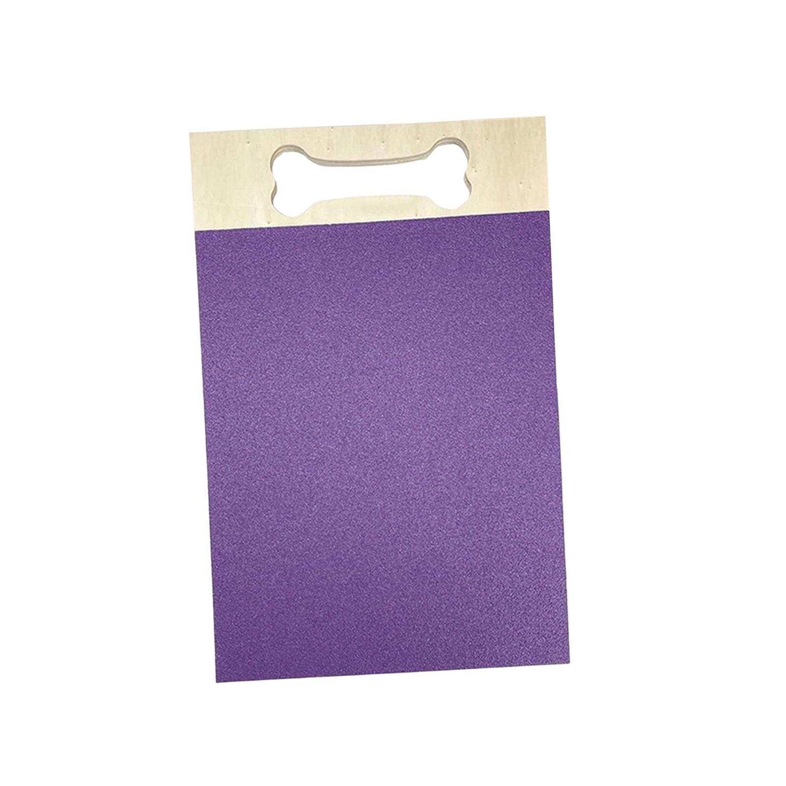 

Коврик для царапания для собак и кошек, когтеточка для домашних животных, износостойкая царапалка, шлифовка когтей для щенков и котят, товары для домашних животных фиолетовый