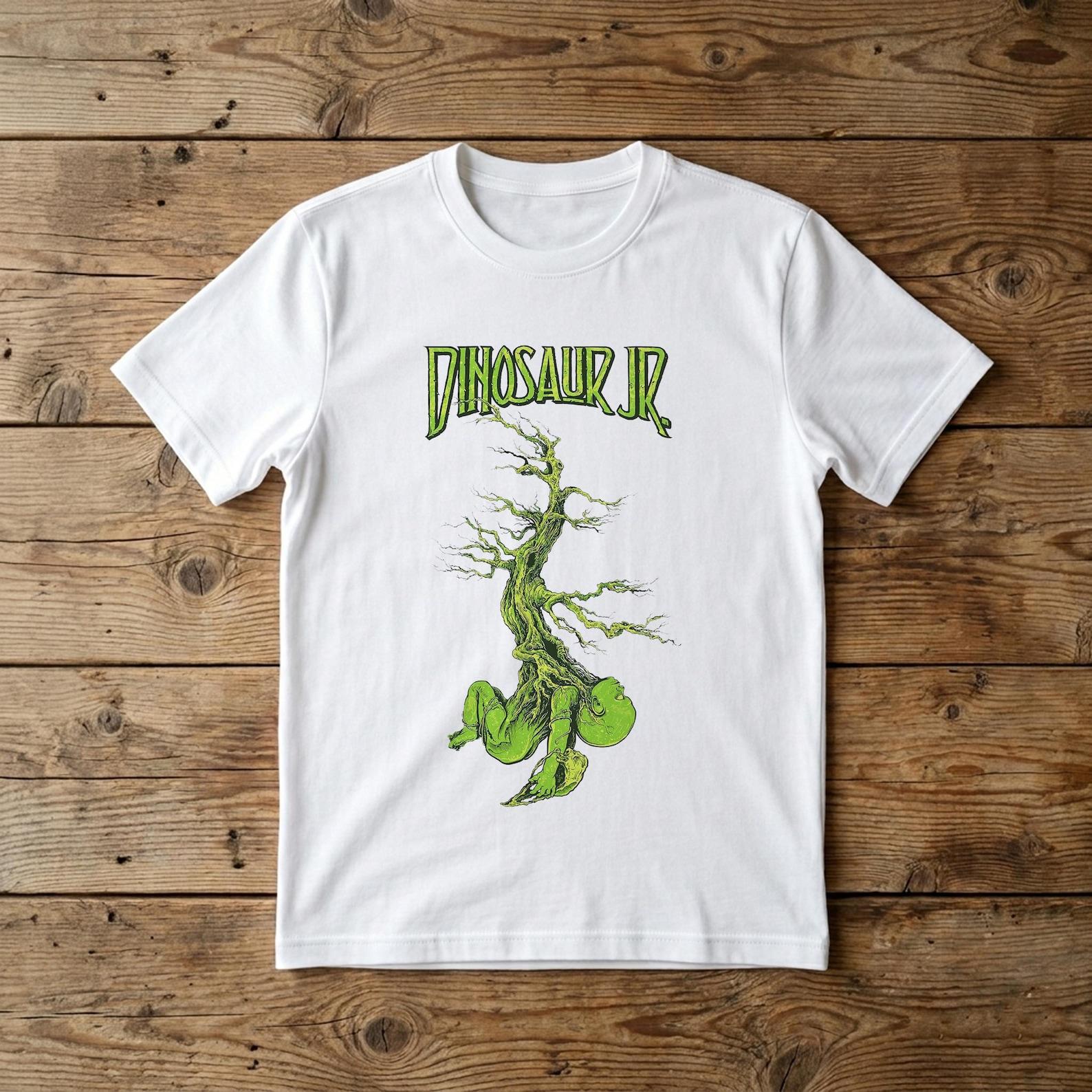 Dinosaur Jr. T shirt | Alternative Rock 1984 Band Graphic Tee, GreenMind Tee XL
