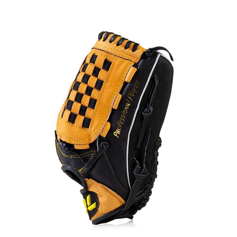 Baseball Gloves Kids Youth Adult - Thickened Synthetic Leather Infield Pitcher Catcher Non-Slip Split Fingers Use