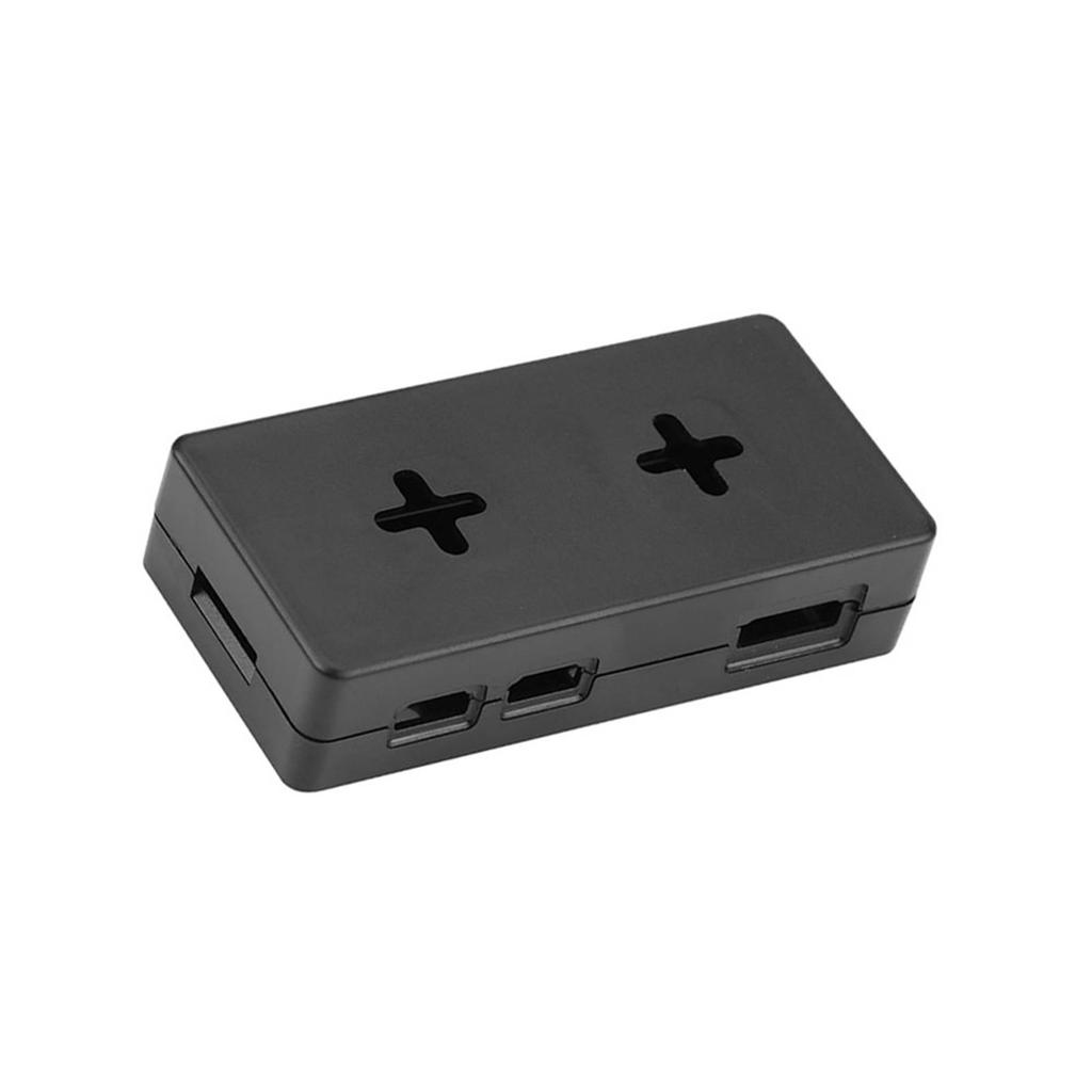 ABS-Kunststoffgehäuse Schutzhülle Abdeckung für Raspberry Pi Zero W 1.3 (Schwarz)