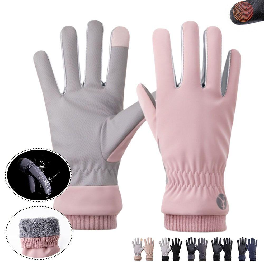 Waterproof Touch Screen Gloves Warm Cycling Mittens New Snowboard Gloves  Winter