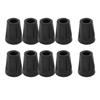 10pack Universals Trekking Poles Caps Trekking Poles Protectors Rubber Sleeve for Asphalts And Gravels