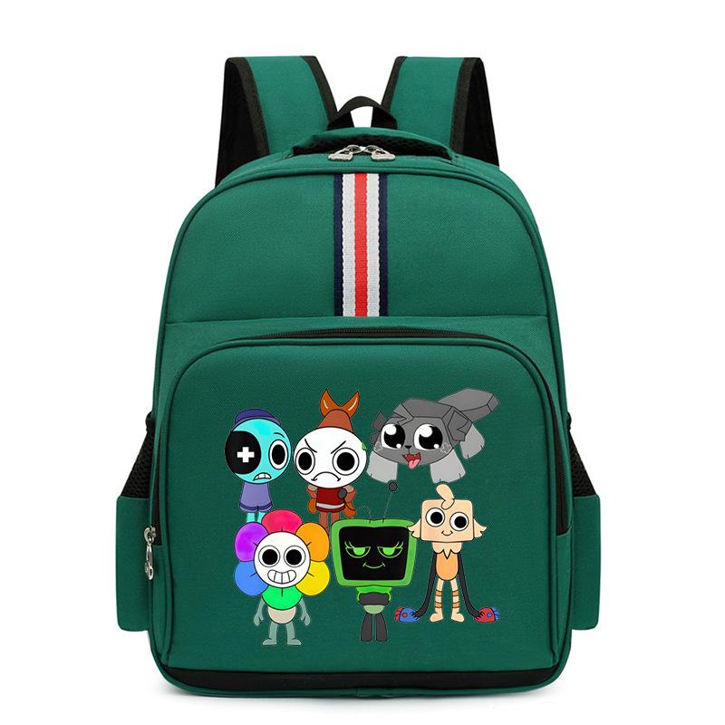 Cartoon Peripheral Trend Children'S Backpack Primary And Secondary School Students Large-Capacity Schoolbag