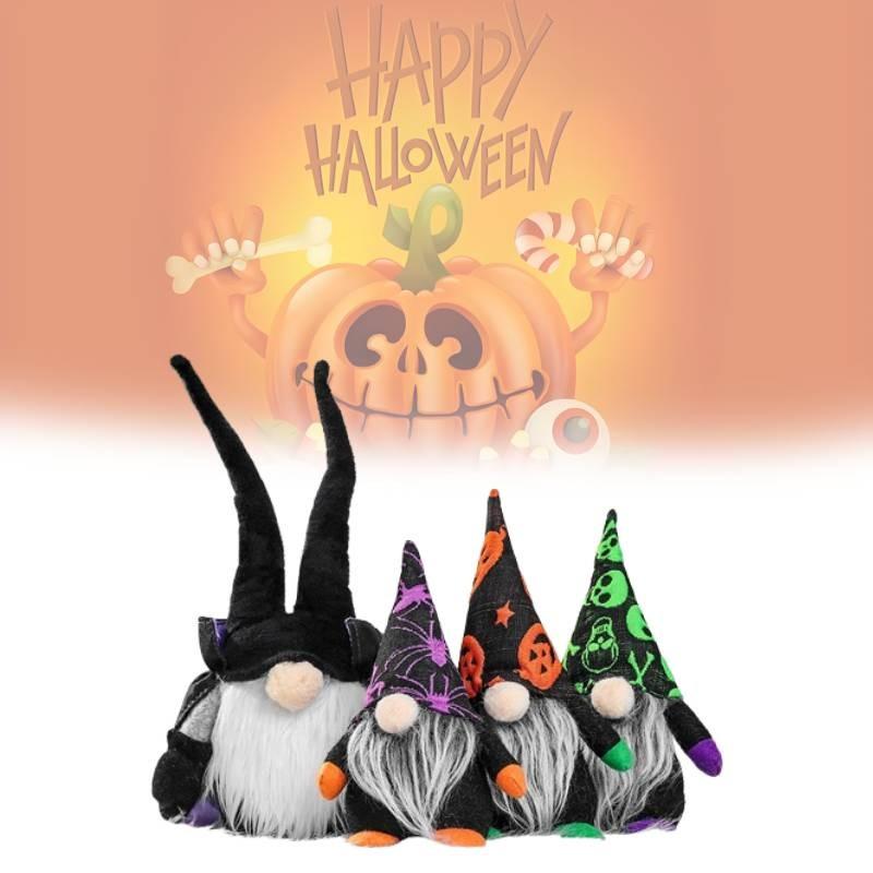 Ny Halloween No-face Dock Fönsterdisplay Dekoration För Festliga Party Scener 21cm 32cm