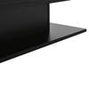 Mesa de Centro 80*75*40cm com Elevação Hidráulica, Mesa de Sofá de Alto Brilho, Mesa de Sala de Estar com Armazenamento, Mesa Lateral Ergonômica para Sala de Estar, Preta