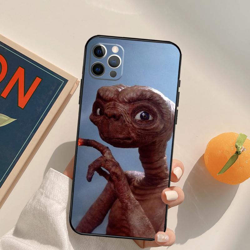 E.T. the Extra-Terrestrial Funda Case For iPhone 16 Pro Max 15 14 11 12 13 Pro Max Mini XR 16e 16 15 Plus Phone Cover