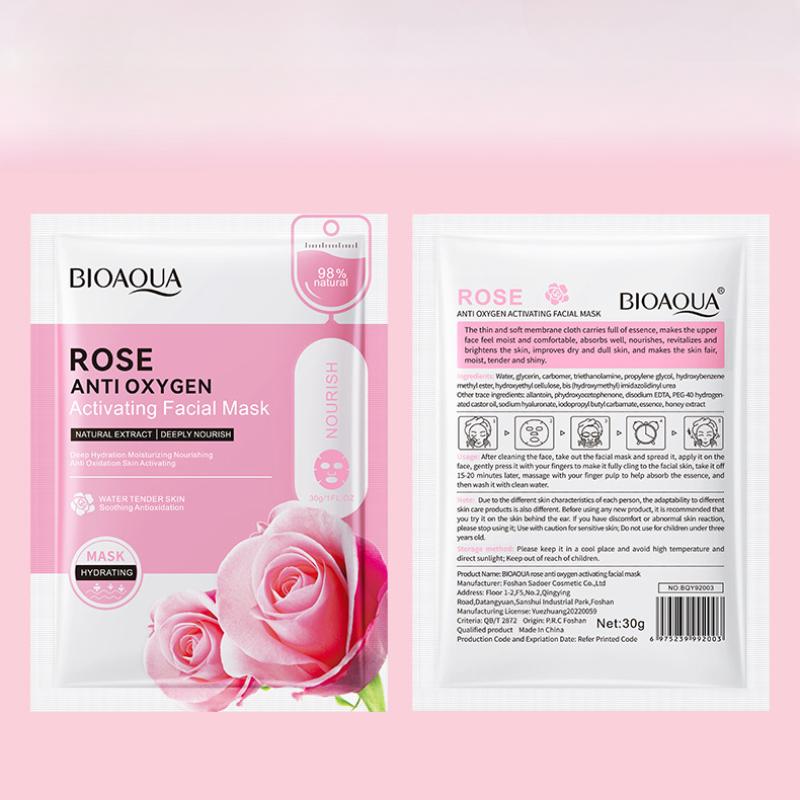 BIOAOUA Whitening Anti-Wrinkle & Anti-Oxidant Facial Mask Hydrating & Moisturising Mask