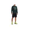 Under Armour Project Rock Logo Print Training Hoodie Men Green 1361747-384