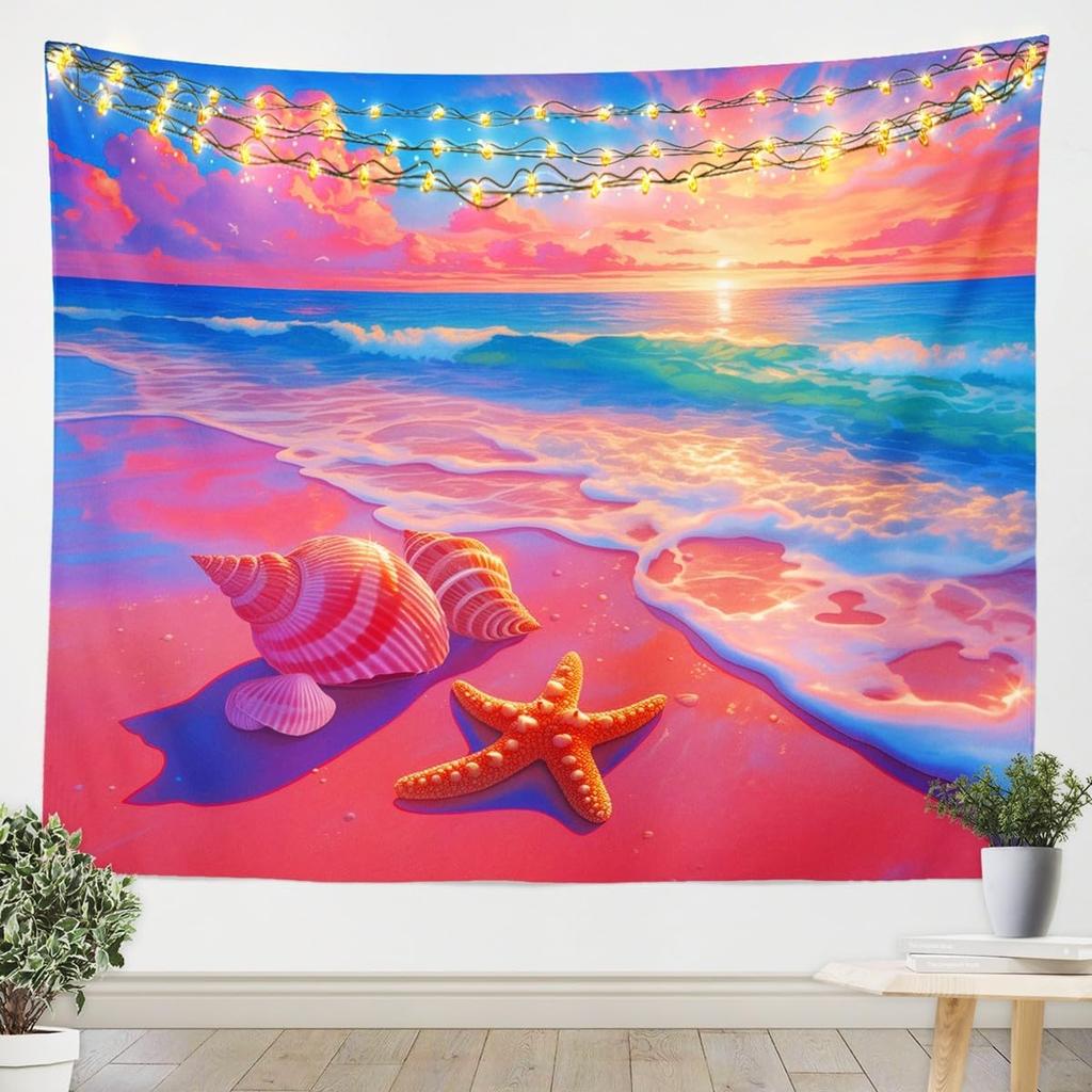 Christmas Santa Claus Wall Hanging Tapestry Ink Galaxy Wall Hanging Tree Wall Hanging Gorgeous Christmas Tree Fireplace Gifts