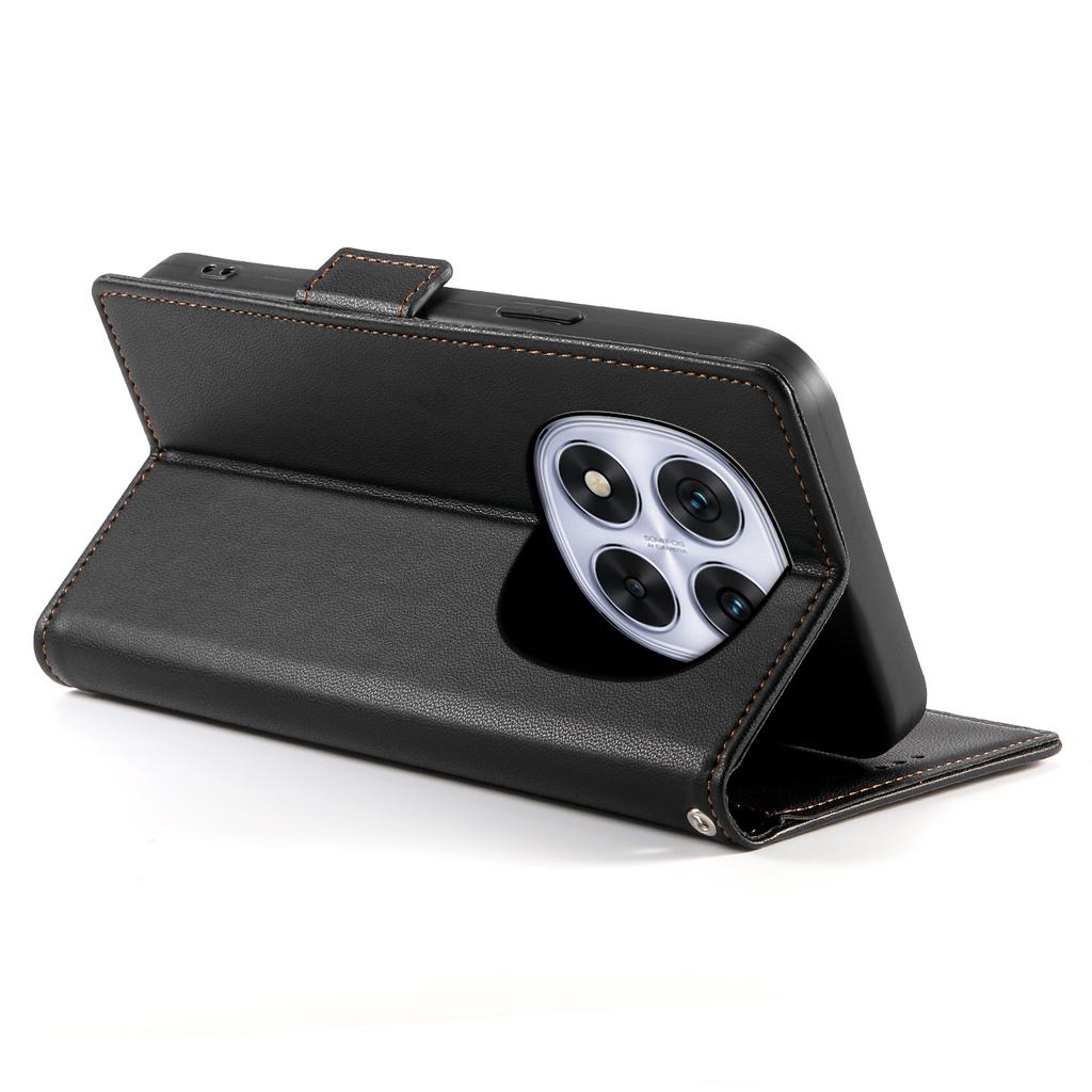 DF-010 For Xiaomi Redmi Note 14 Pro 5G/Poco X7 5G Stand Case PU Leather Wallet Phone Cover