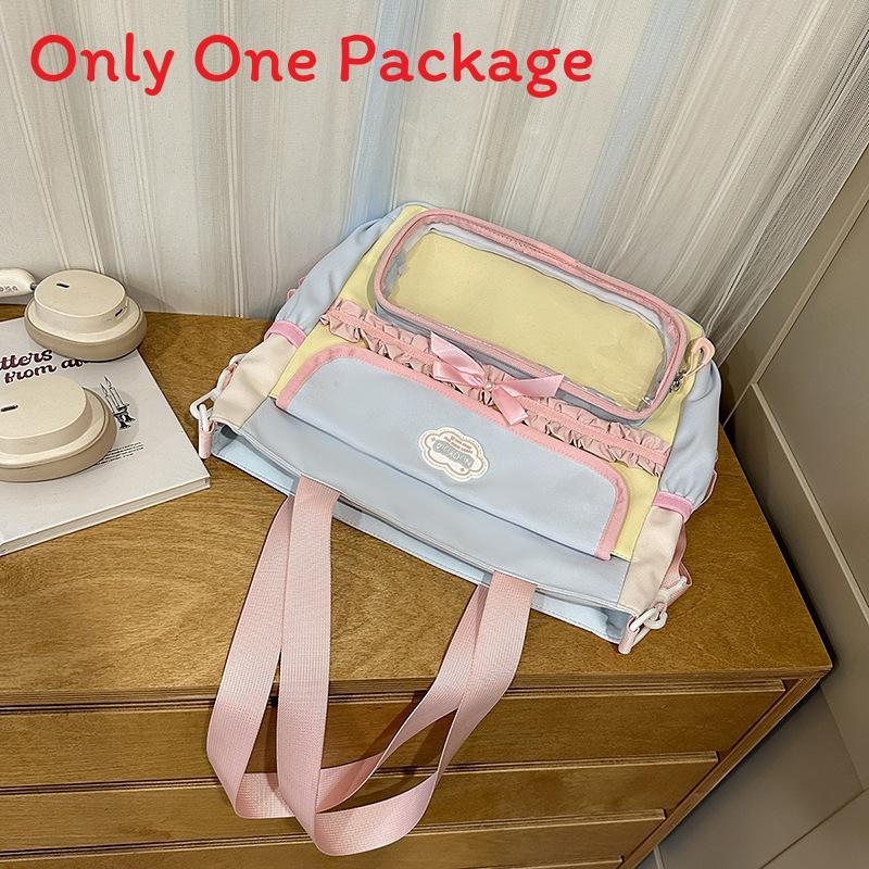 Cute Large Capacity Backpack For School Girls With Nylon Material