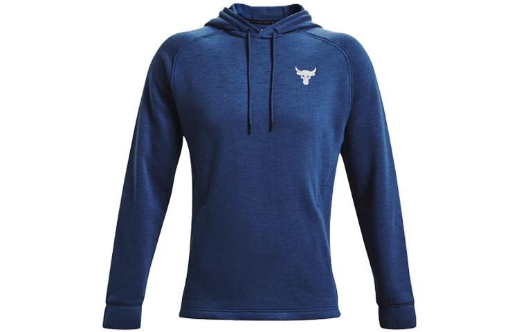 Under Armour Project Sweatshirts Men s Blue Hooded Moderate Regular 1367033-404 L
