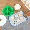 Triangle Sushi Mold 6 Grids Japanese Onigiri Maker Press Non-stick Rice Ball Mold DIY Sushi Maker Homemade Kitchen Tools