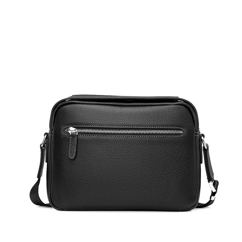 New JAGUAR Cow Leather Crossbody Bags Shoulder Bags Regular Men's Black JX1230273101