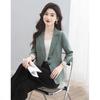 Women's 2025 Spring/Summer Linen Blazer