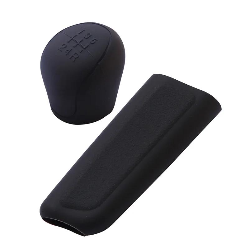 Auto Car Silicone Gear Shift Knob Cover Gear Shift Non Slip Grip Handle Protective Cover Cap Manual 5 6 Speed Car Accessories
