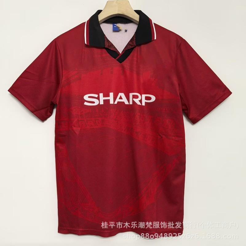 Vintage Retro Football Shirts Classic Club Short Sleeve Soccer Jerseys Men