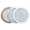 Silver Iron Mesh Speaker Protective Ring - Durable Dustproof Audio Cover