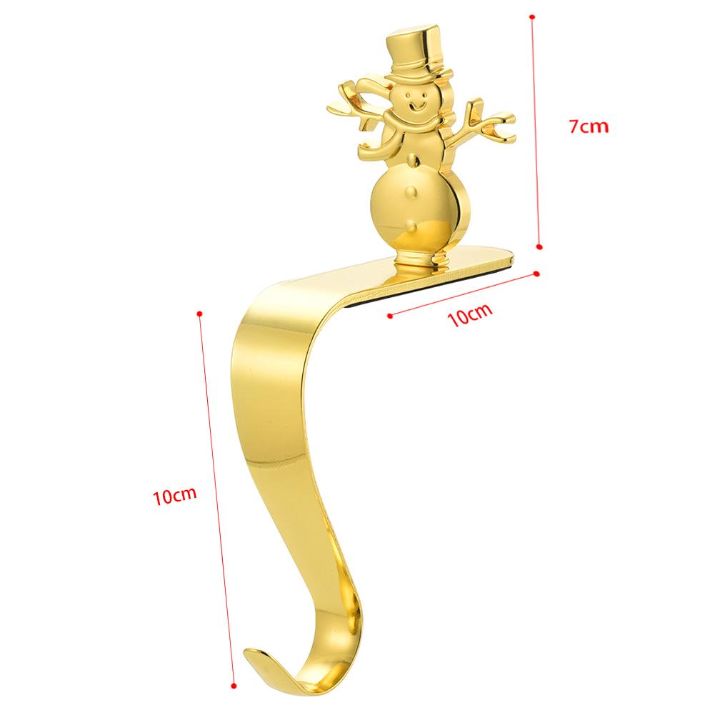 1pc Stocking Hook Elk Mantle Stocking Holder Non-slip Mat