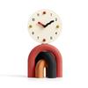 Retro and Novel Office Desk Clock Frosted Texture Table Clock Dormitory Desk Furnishing Living Indoor Room Home Decor Die Uhr