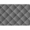 Fototapeta - Szara Symetria - Geometryczny Wzór W Deseń Z Betonu Z Jasnymi Fugami