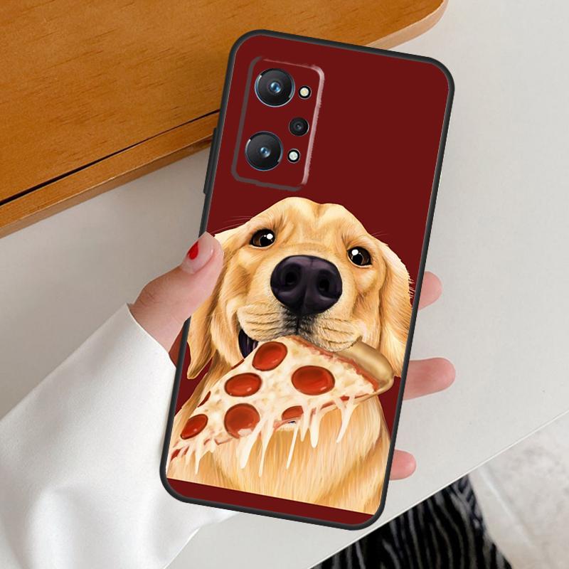 Golden Retriever Dog For Realme GT7 GT6 15 Pro 10 11 12 13 14 Pro Plus C65 C63 C61 C55 C51 C53 C35 C75 C67 Case