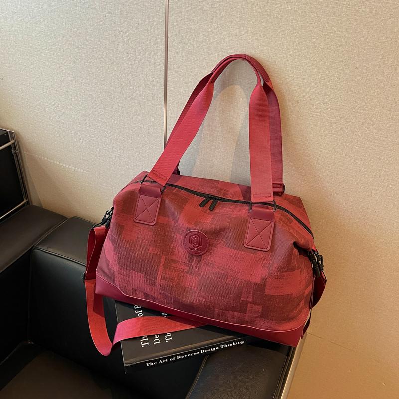 Große Kapazität Reise-Duffelbag für Damen Wasserdichte Sport-Tragetasche für Fitnessstudio Gepäck Schulter-Handtasche