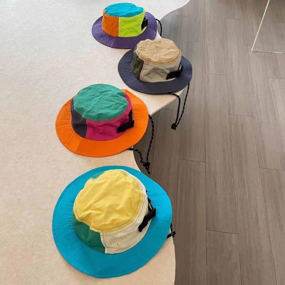 Summer Sunscreen Hat Baby Fisherman Caps New Children Bucket Cap Boys Girls
