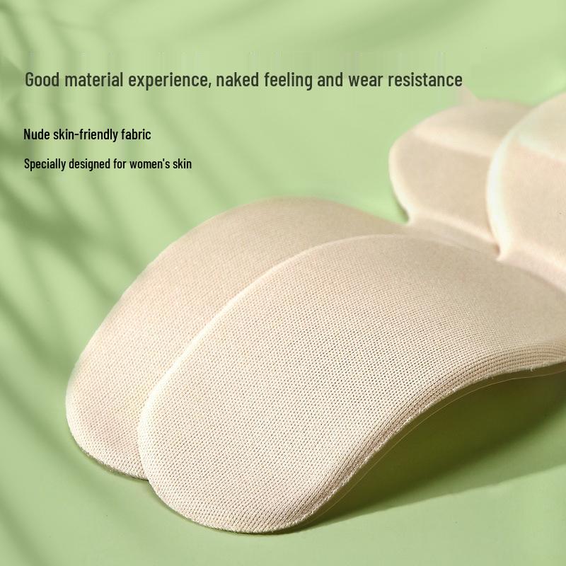 Two-in-One Heel Sticker & Half Insole: Adjusts Shoe Size, Prevents Heel Slip, and Reduces Wear In High Heels.