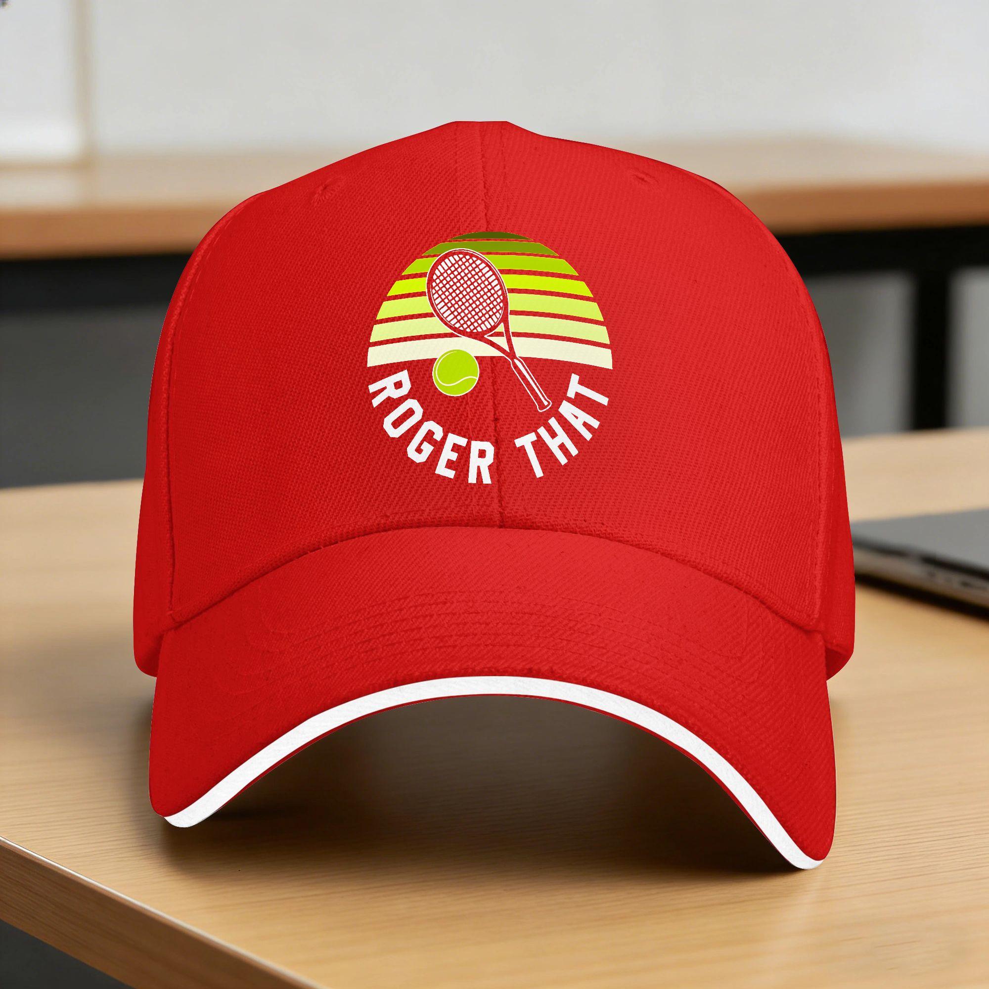 RF Roger Federer That Sun Baseball Cap Summer Fashion Hip Hop Hats For Unisex Women Running Hippie Baseball Caps One Size