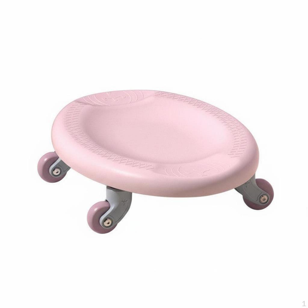 4Wheel Exercise Disc Quiet Rollers AntiSlip Surface 4 Wheel Core Slider for