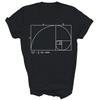 Fibonacci Golden Ratio Math Lover Teacher Shirt Gift Unisex T-Shirt