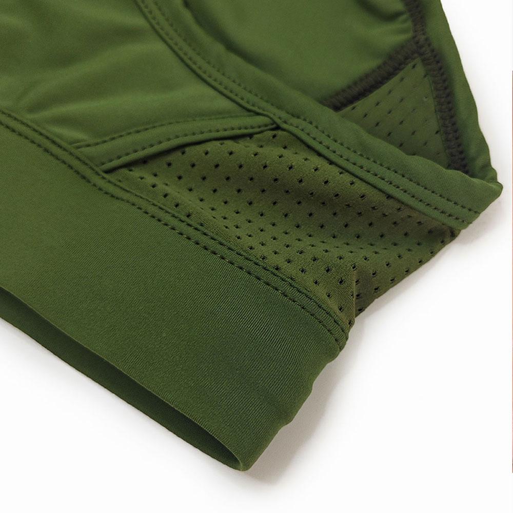 Mens Swim Briefs Comfort Quick Dry Nylon Mesh Panel Contour Pouch Elastic Waistband Sexy Color Block Swim Trunks For Beach Swimming