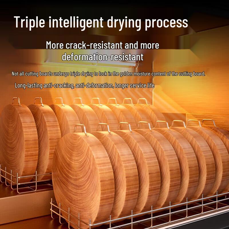 Tabla de Cortar Redonda Shuchu de Hierro Sólido